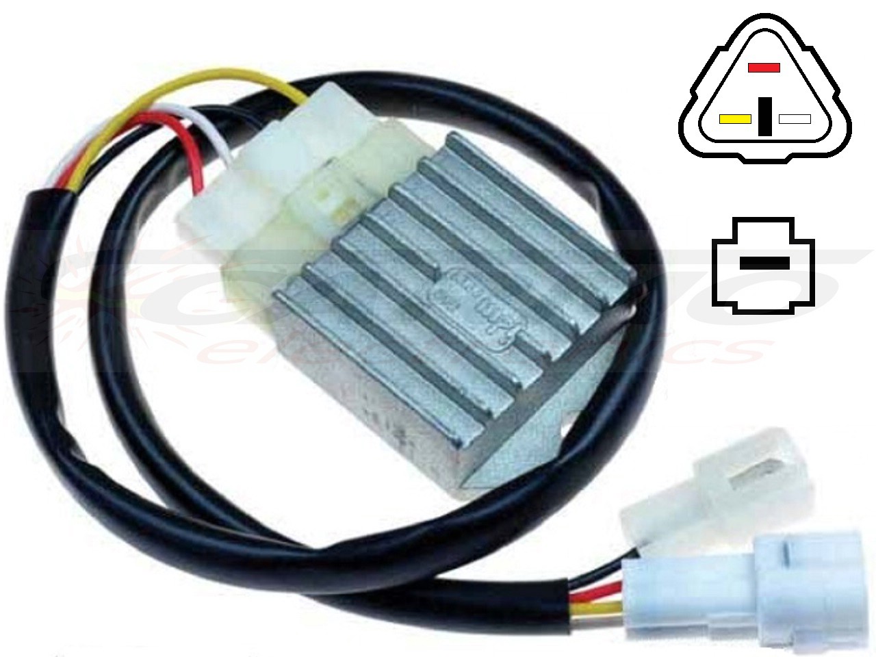 CARR2131 Yamaha WR250 WR450 Voltage regulator rectifier - Clique na Imagem para Fechar